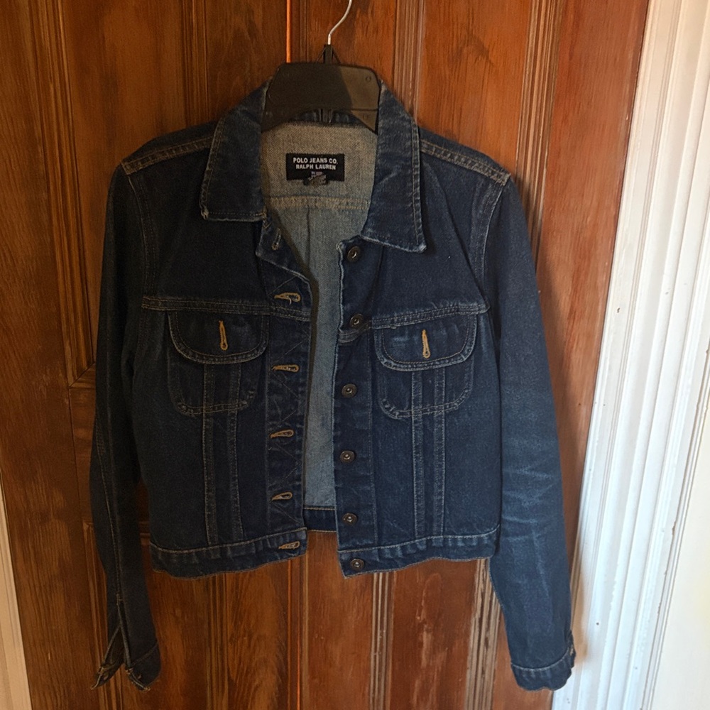 Ralph Lauren Polo Jeans Co. Dark Blue Jean Jacket